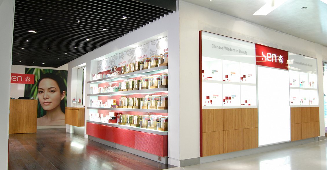 cosmetics retail design
