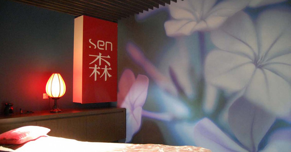 Sen cosmetics spa design